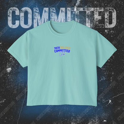 GOLDEN Women's Boxy Tee - 2025 Committed Club