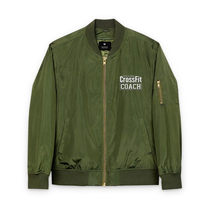 Embroidered Coach Bomber Jacket