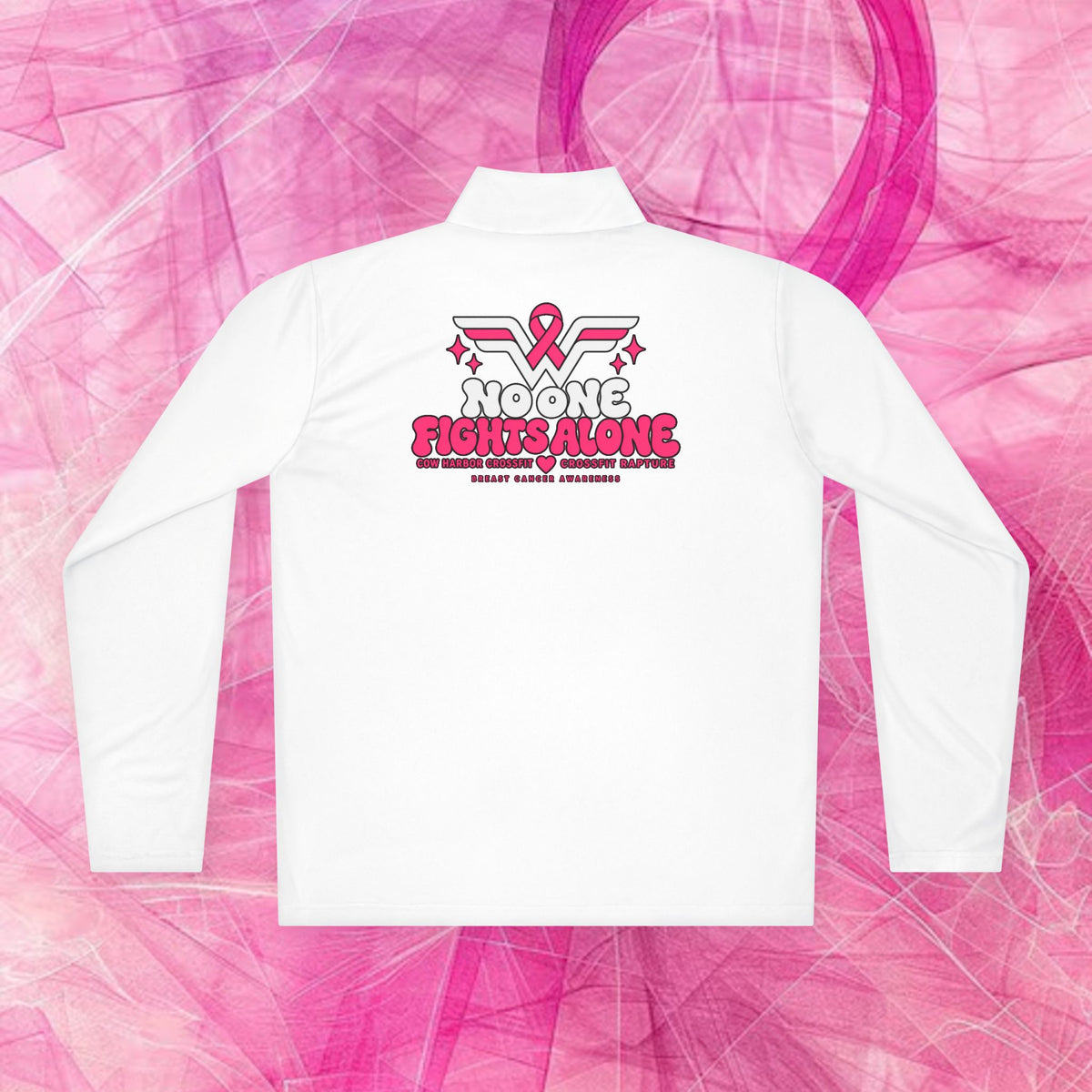 'Do it For Dana' Quarter-Zip Pullover — "No One Fights Alone"