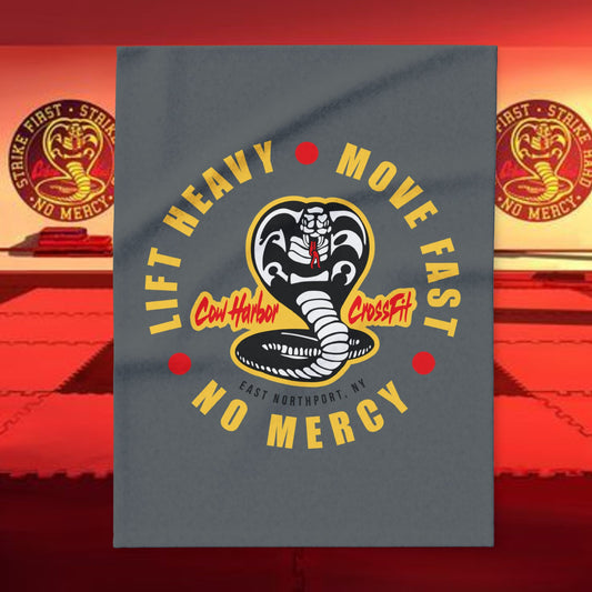 Lift Heavy, Move Fast, No Mercy Arctic Fleece Blanket