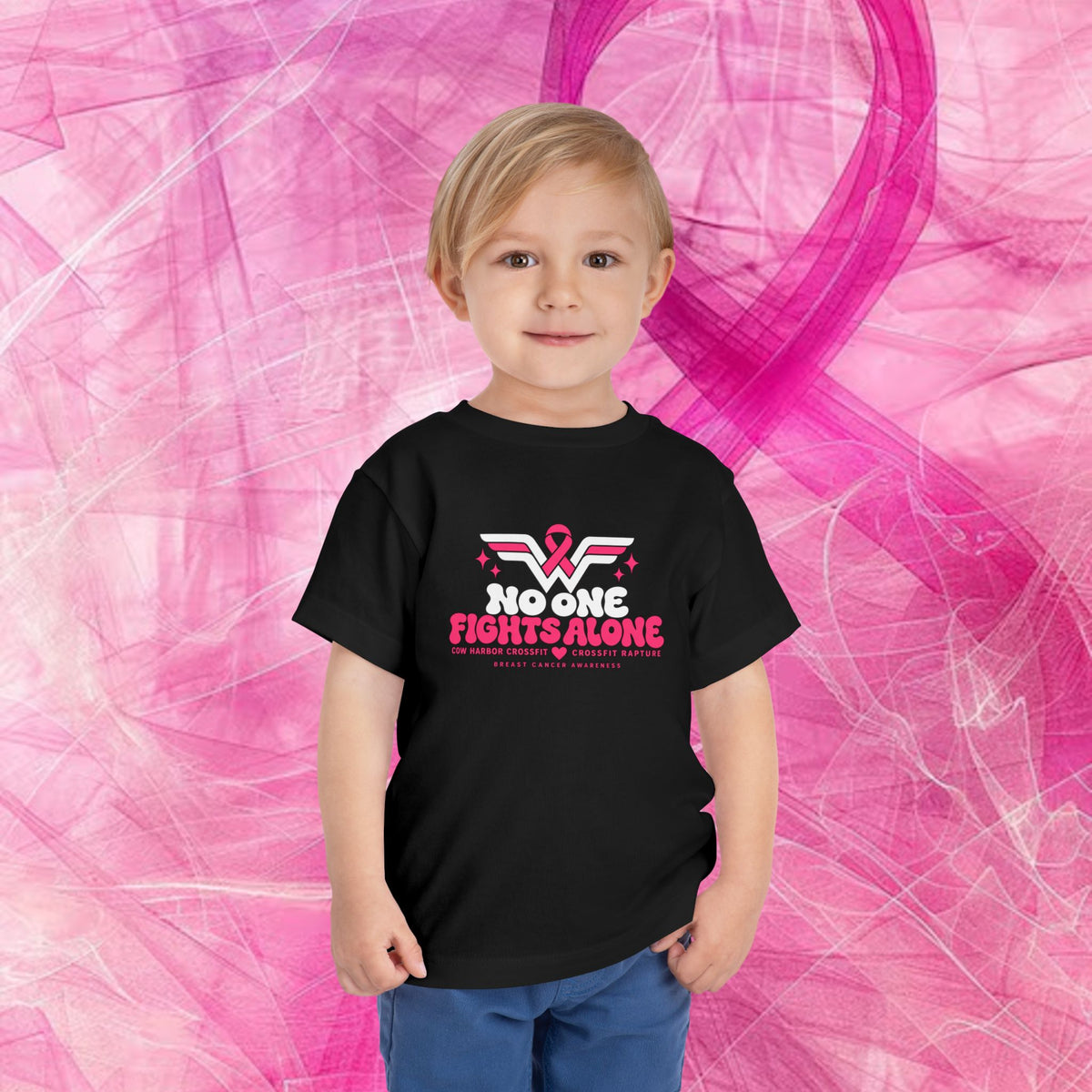 'Do it for dana' Toddler Tee — "No One Fights Alone"