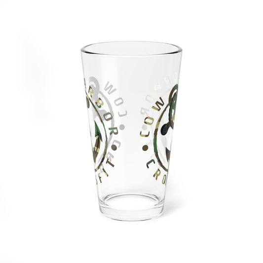 Camo Pint Glass, 16oz