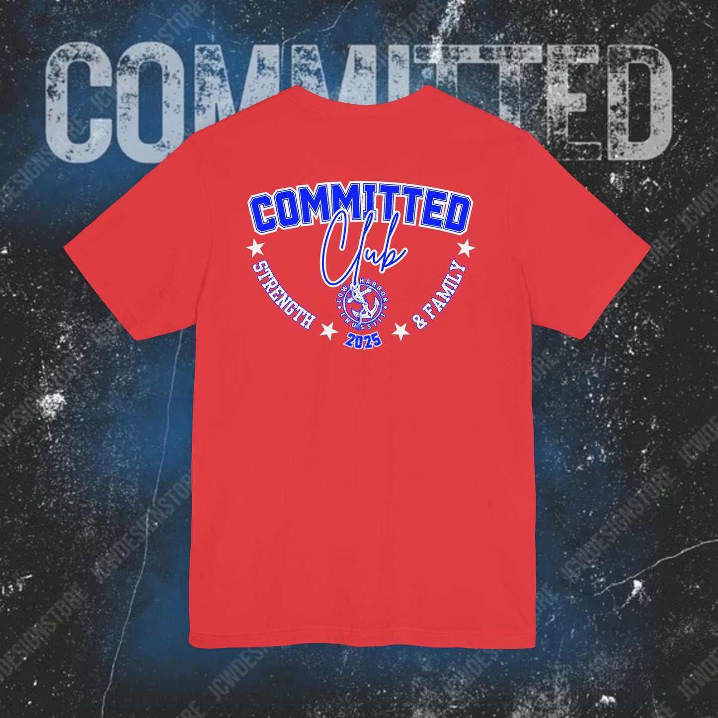 Committed Club FITTED Soft Tee