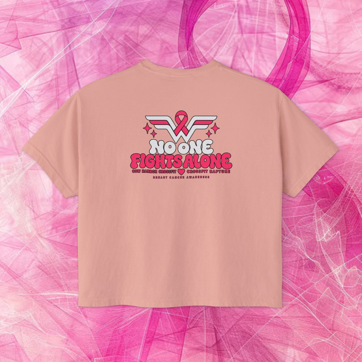 'Do It for Dana' Boxy Tee — "No One Fights Alone"