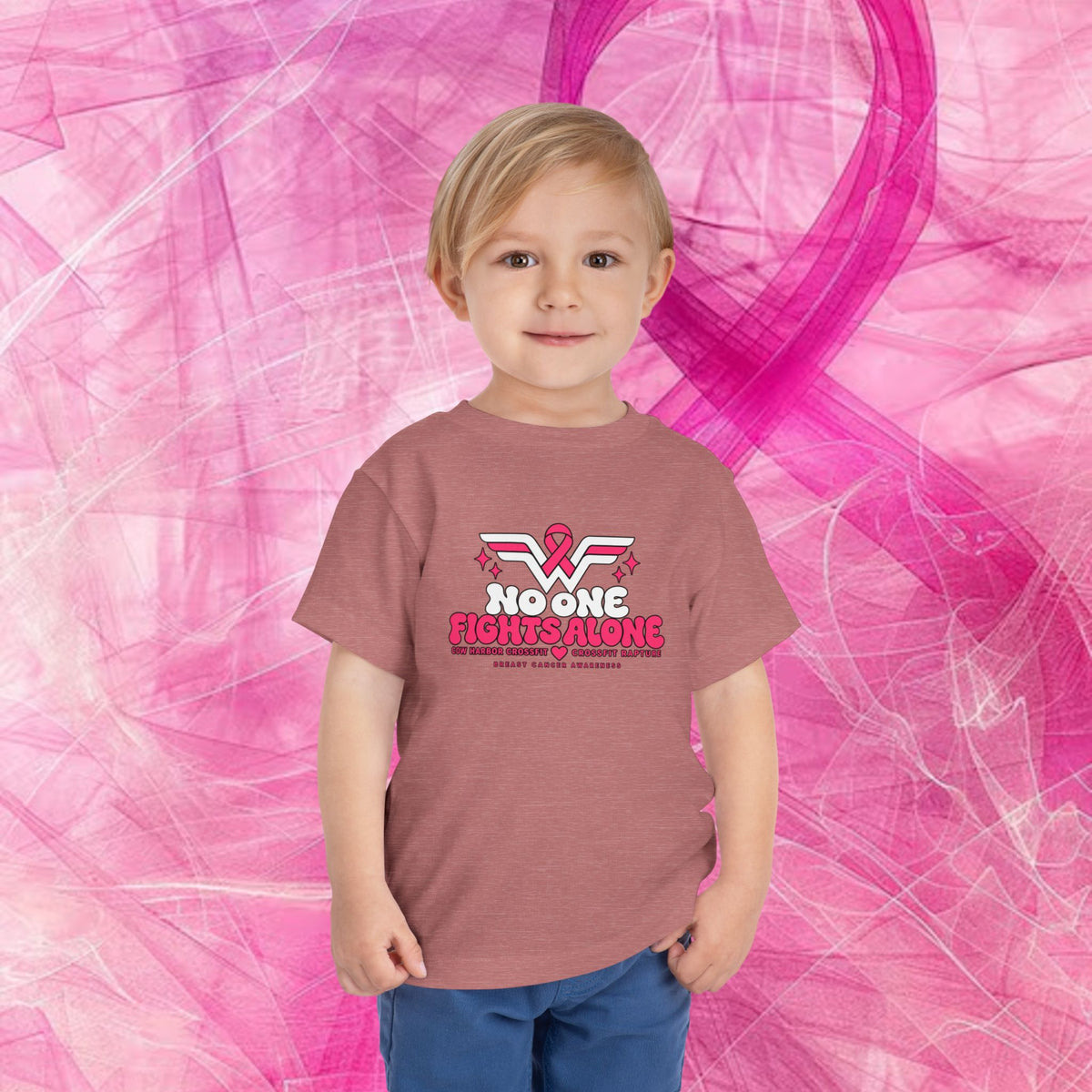 'Do it for dana' Toddler Tee — "No One Fights Alone"