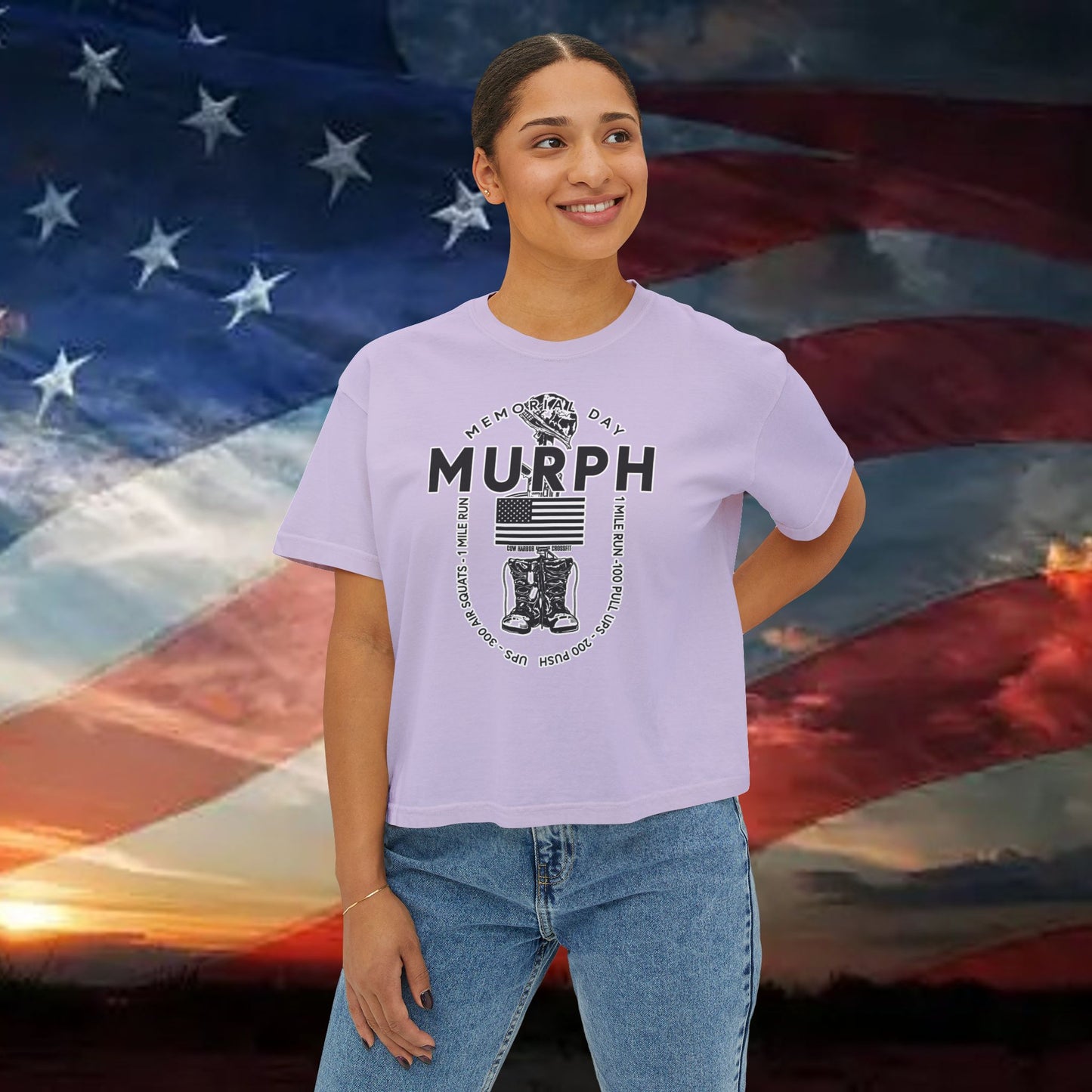 Murph 26' Memorial Boxy Tee