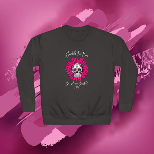 Barbells for Boos 2025 Skull Crew Sweatshirt