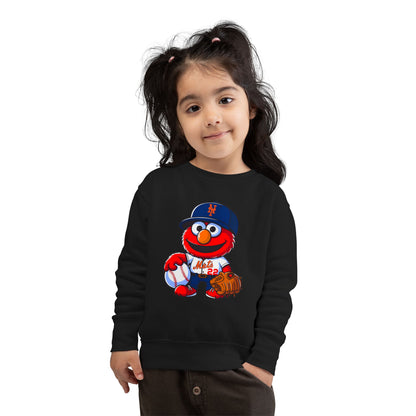 Cute Baseball Crewneck for Kids
