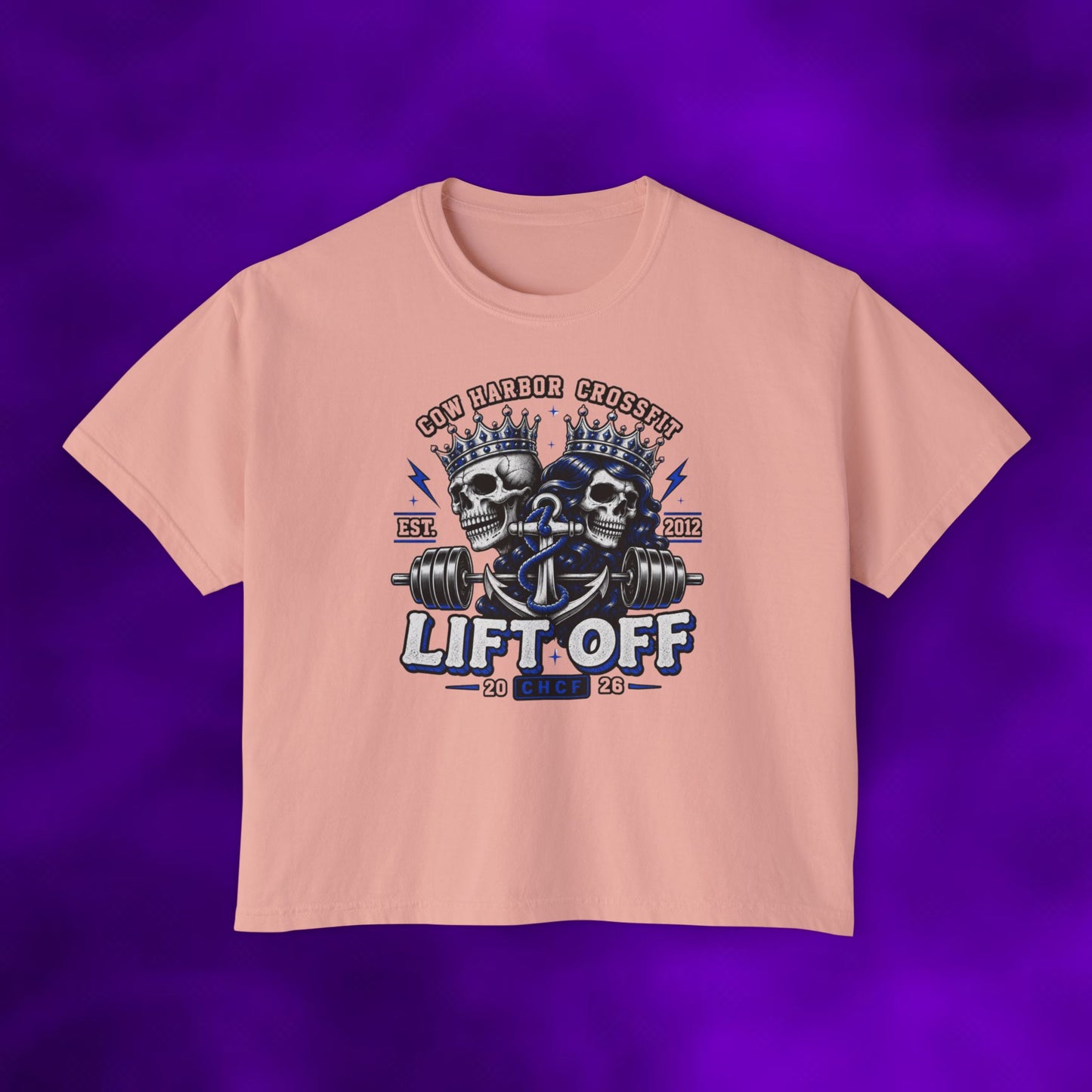 Boxy Tee 2026 Lift Off Royal Crown