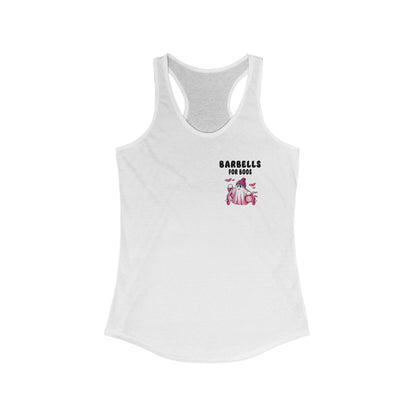 Barbells for Boos Racerback 2024