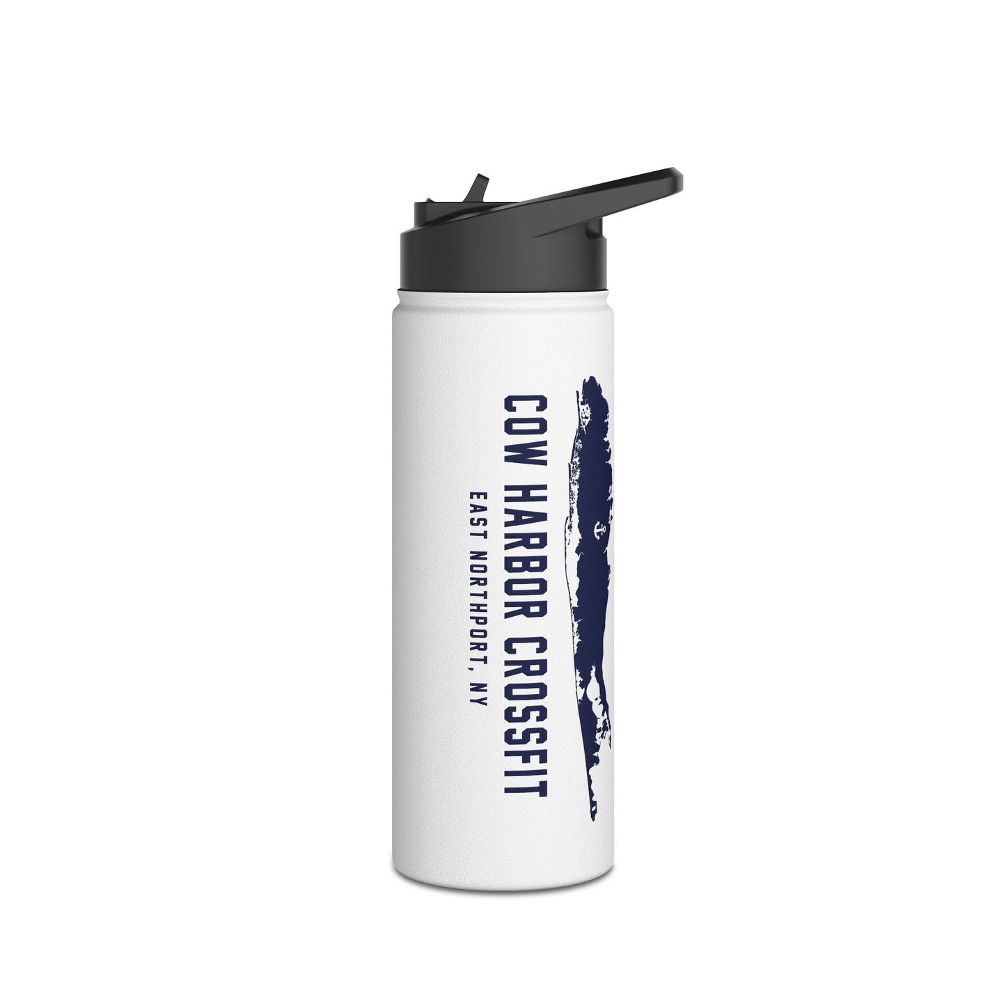 CHCF Stainless Steel Water Bottle, Standard Lid