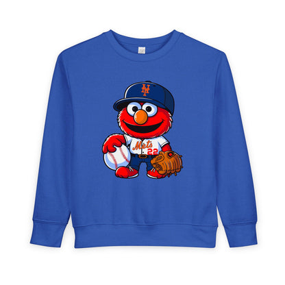 Cute Baseball Crewneck for Kids