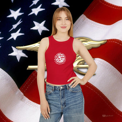Murph Micro Rib Racer Tank Top