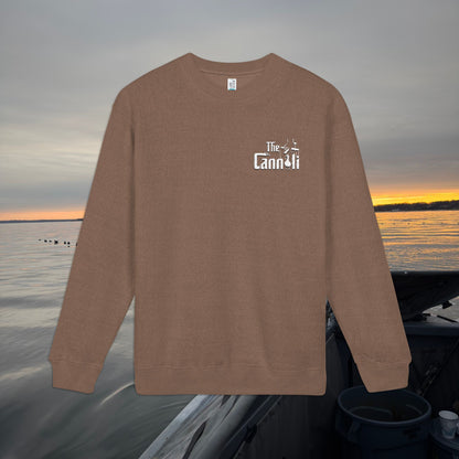 Embroidered Cannoli Crewneck Sweatshirt