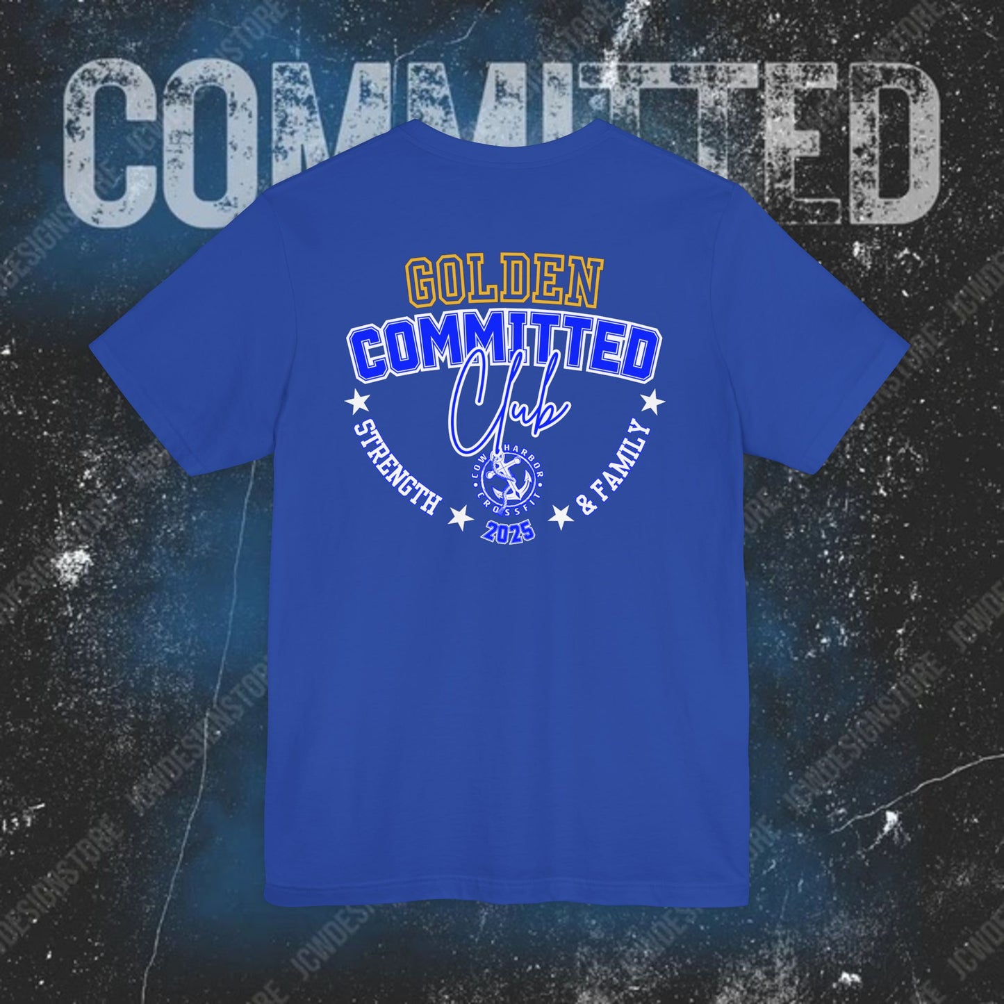 GOLDEN Committed Club FITTED Soft Tee