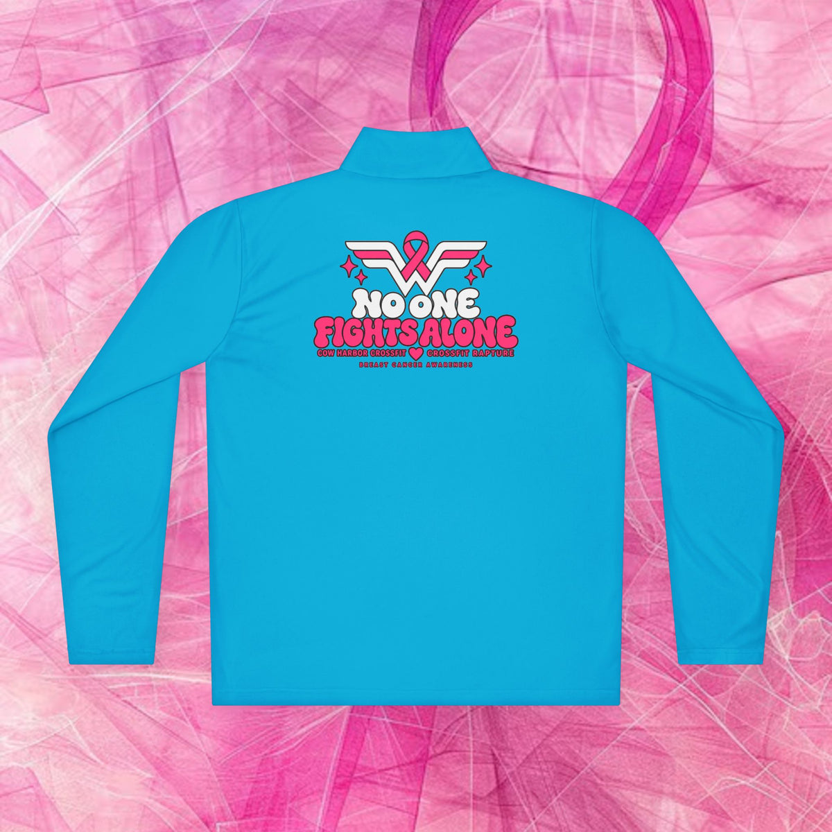 'Do it For Dana' Quarter-Zip Pullover — "No One Fights Alone"