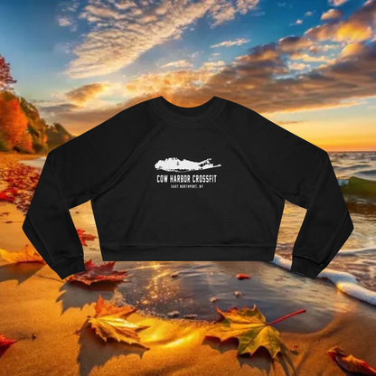 Island Cropped Fleece Pullover