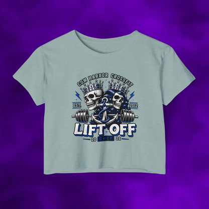 Lift Off Royal Crown Crop Top 2026