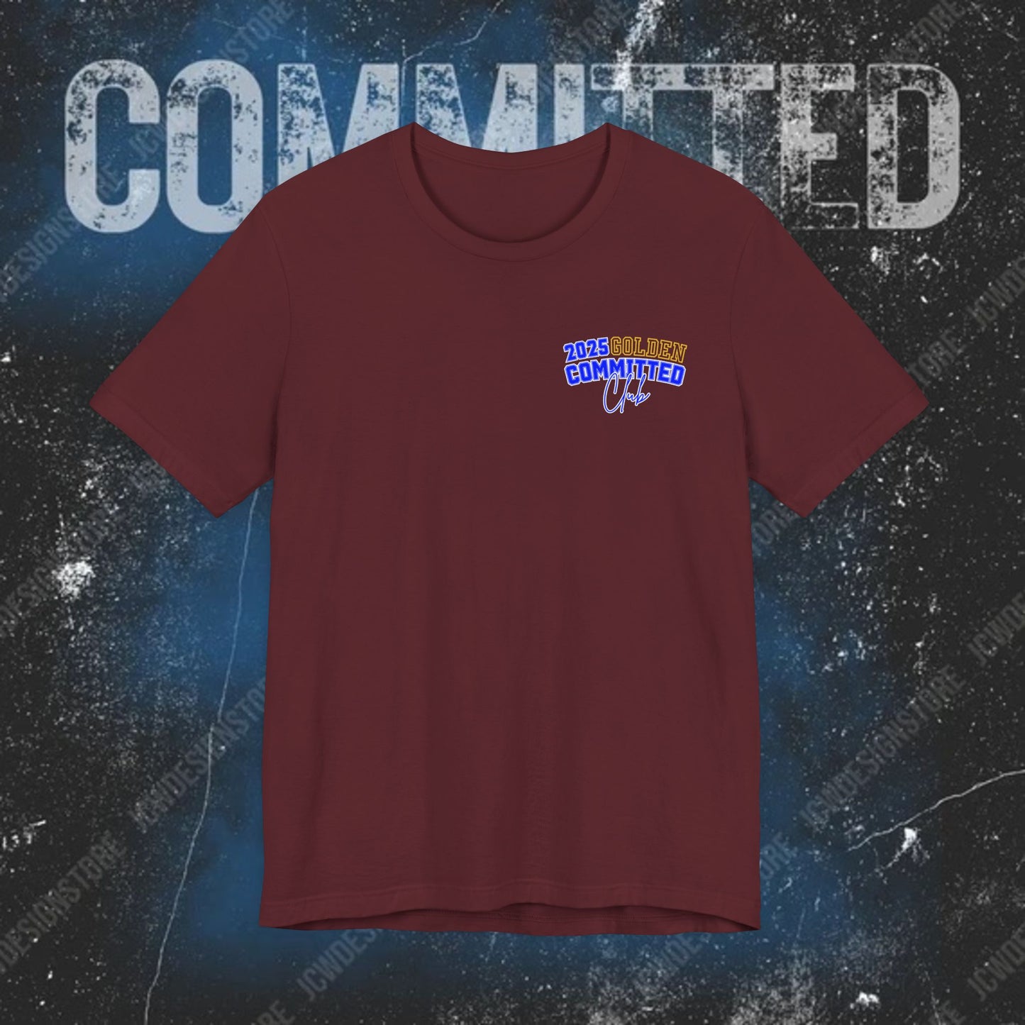 GOLDEN Committed Club FITTED Soft Tee