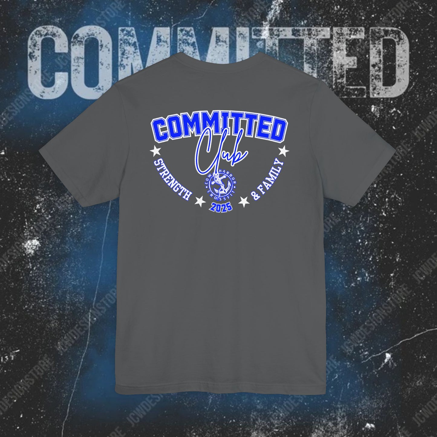 Committed Club FITTED Soft Tee