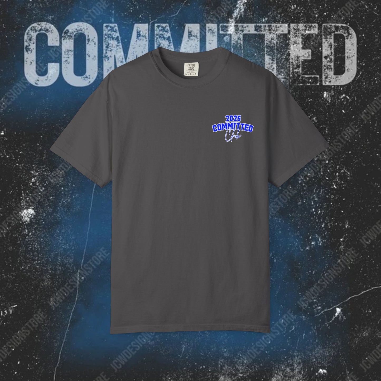 Committed Club T-Shirt — 100% pre-shrunk ring-spun cotton and heavy-weight construction