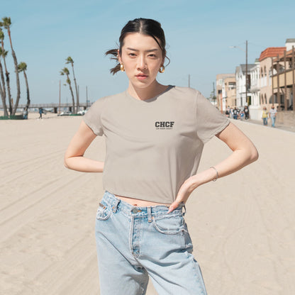 Lift Off Women's Flowy Cropped Tee