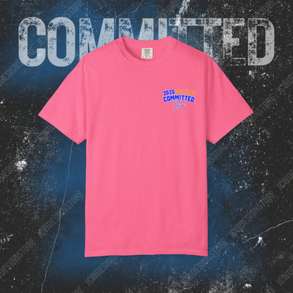 GOLDEN Committed Club T-Shirt — 100% pre-shrunk ring-spun cotton and heavy-weight construction