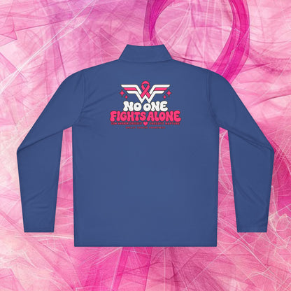 'Do it For Dana' Quarter-Zip Pullover — "No One Fights Alone"