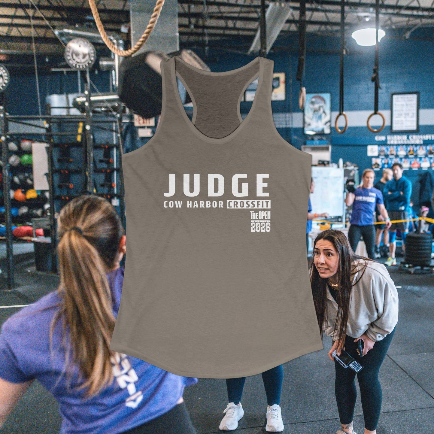 2026 CF Open Judge Women's Racerback Tank