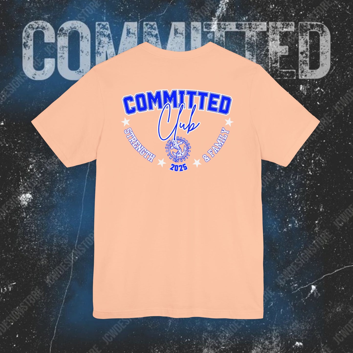 Committed Club FITTED Soft Tee