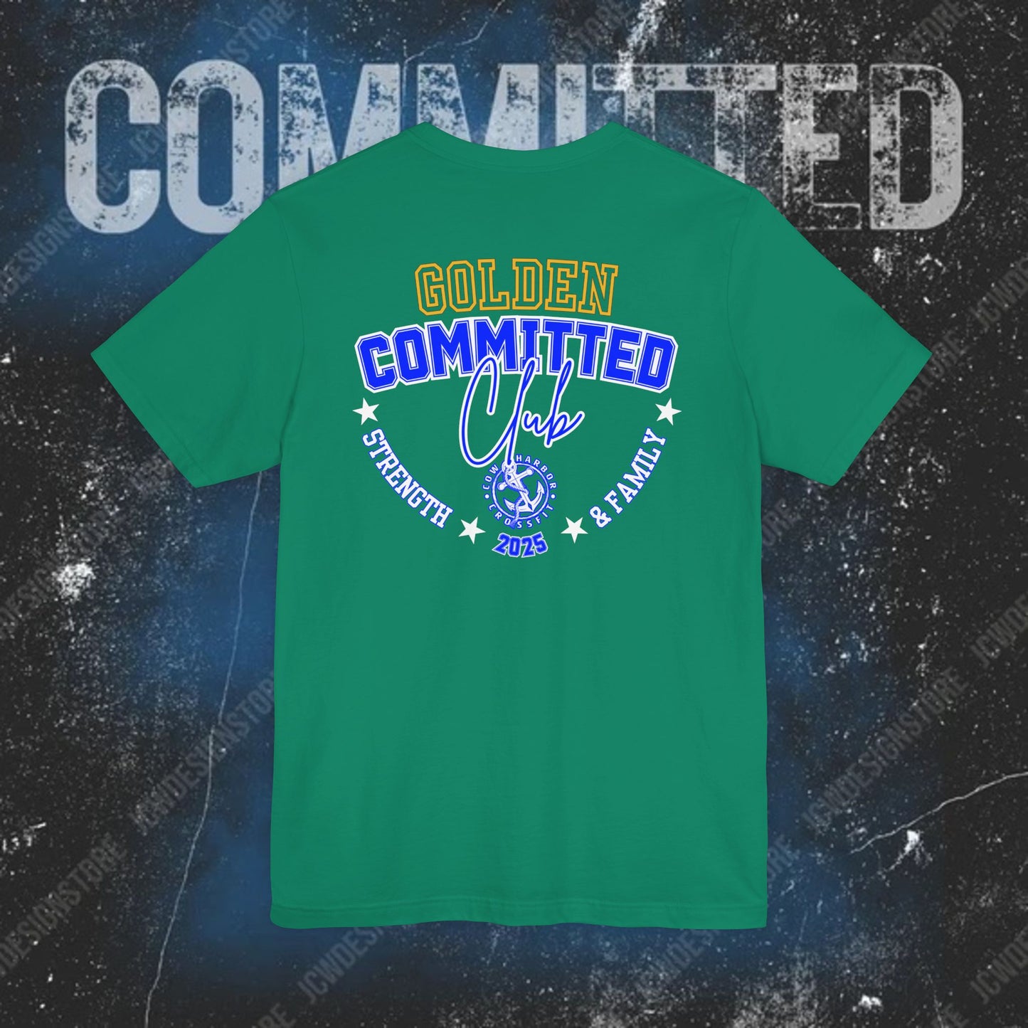 GOLDEN Committed Club FITTED Soft Tee