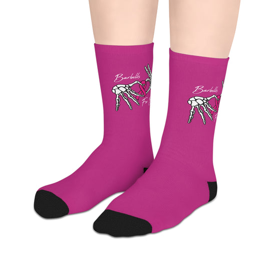 Barbells For Boos Mid-length Socks 2025