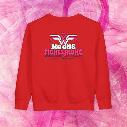 'Do It For Dana' Toddler Sweatshirt — 'No One Fights Alone'