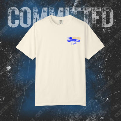 GOLDEN Committed Club T-Shirt — 100% pre-shrunk ring-spun cotton and heavy-weight construction